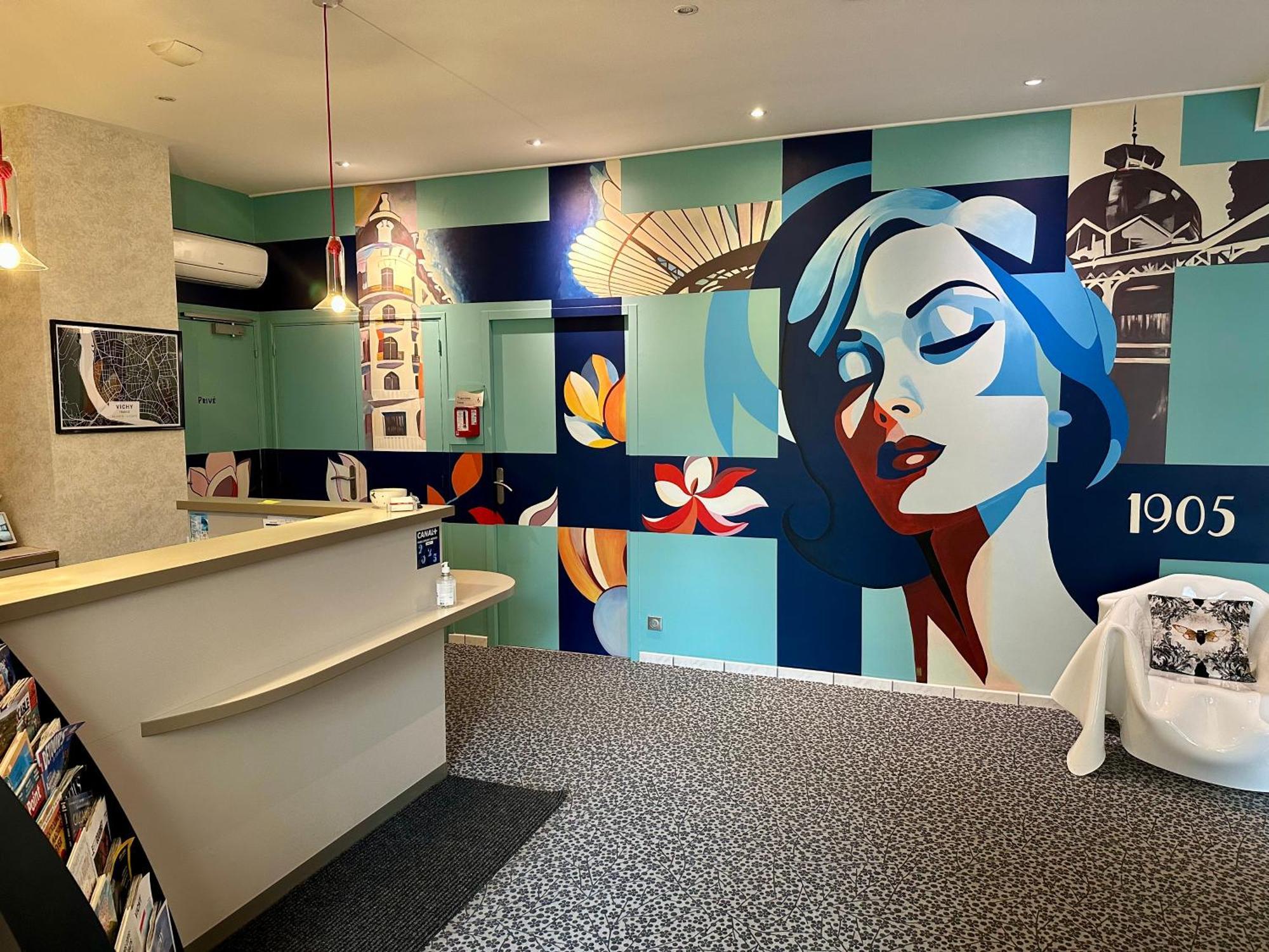 Hotel Arverna Vichy - Clt'Hotel Bagian luar foto